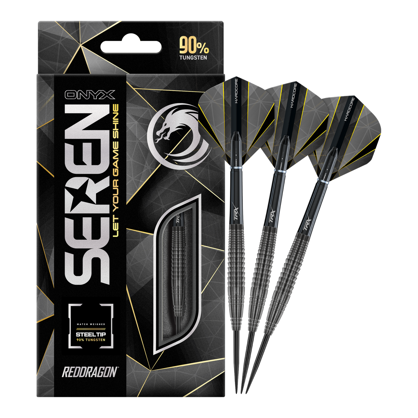 Red Dragon Seren 4 Onyx Steeldarts