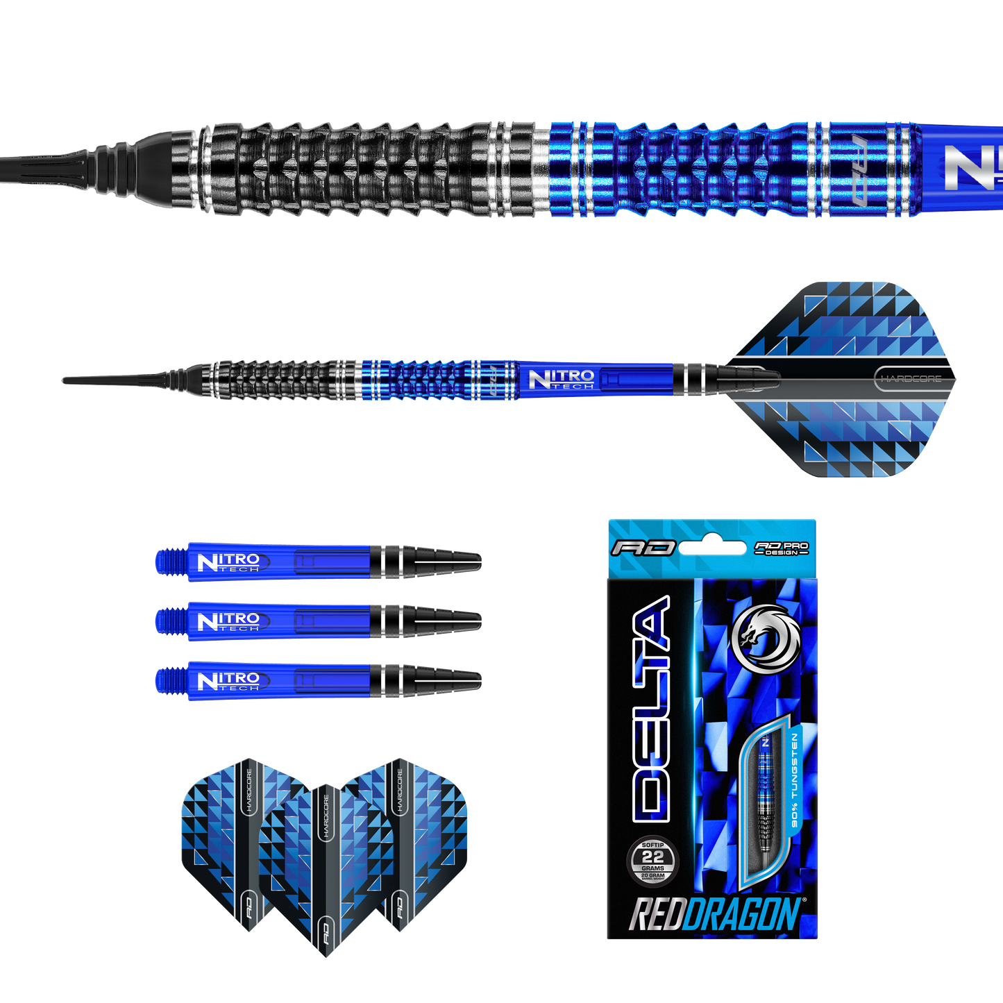 Red Dragon Delta 1 Softdart 20g
