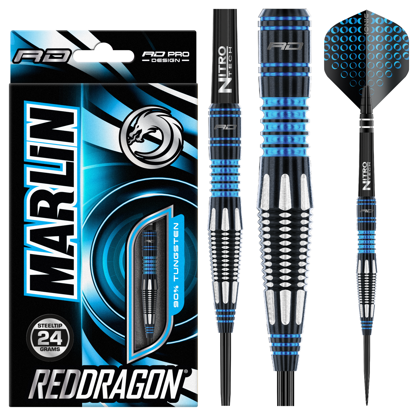 Red Dragon Marlin Steeldart