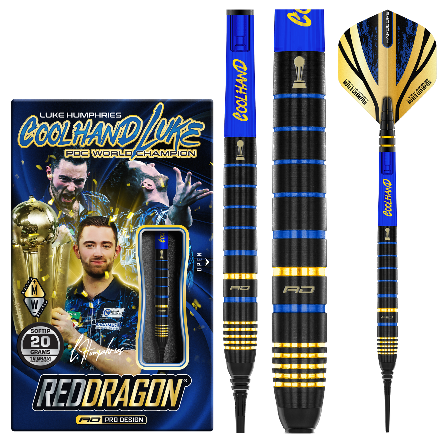 Red Dragon Luke Humphries TX4 Avenger Softdart 20g