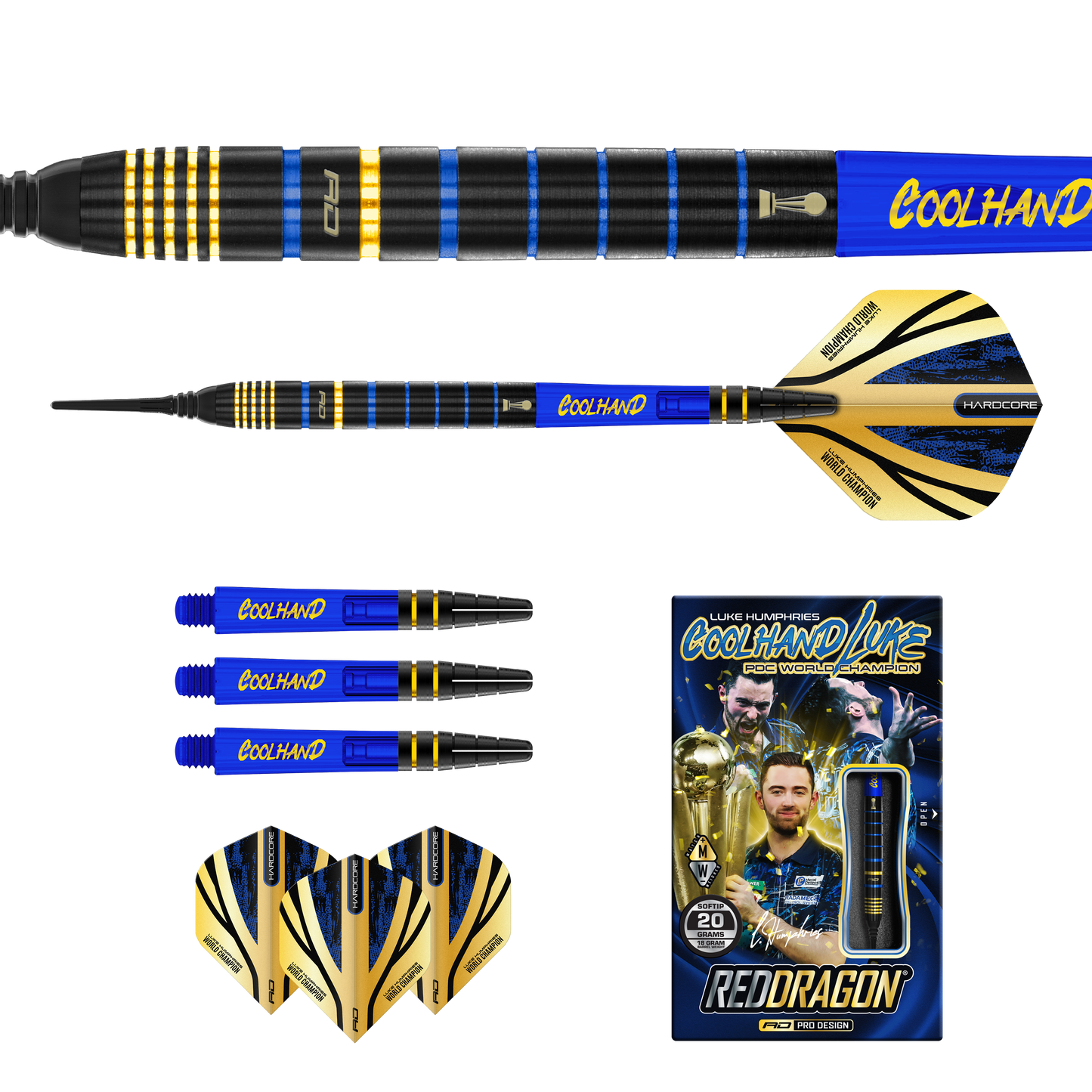 Red Dragon Luke Humphries TX4 Avenger Softdart 20g