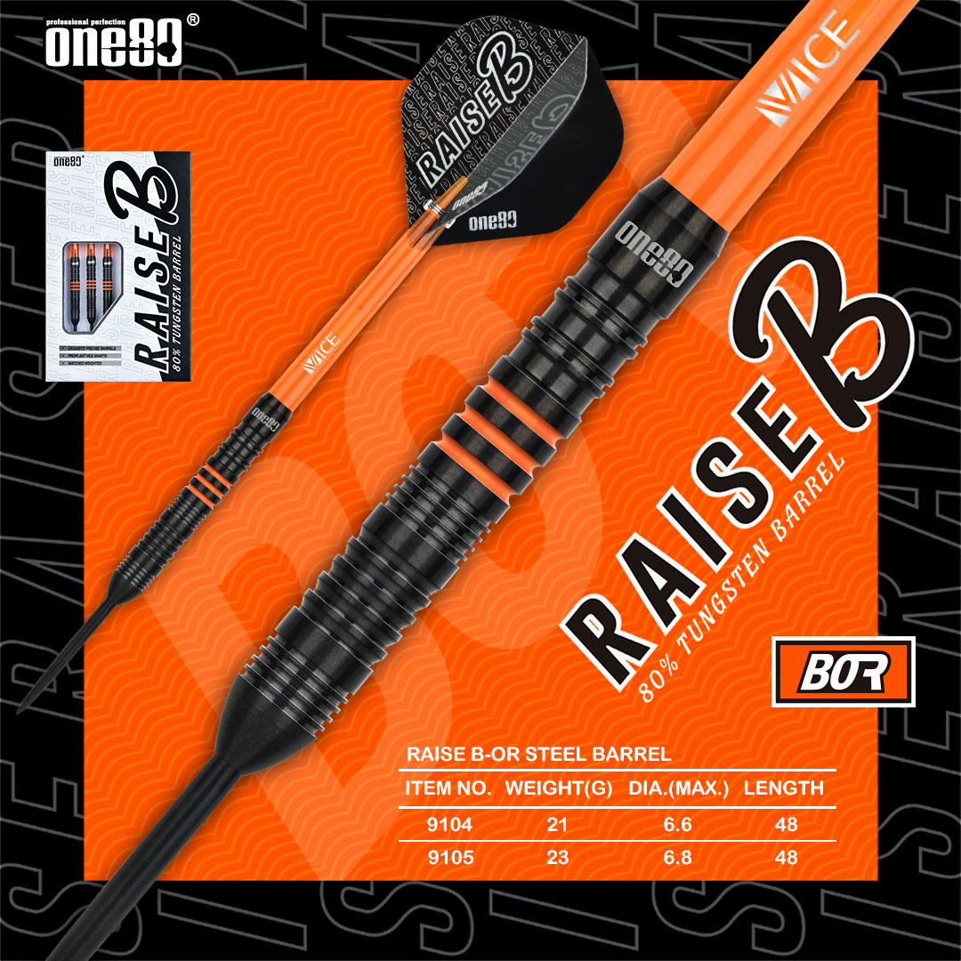 One80 Raise B-OR Steeldart