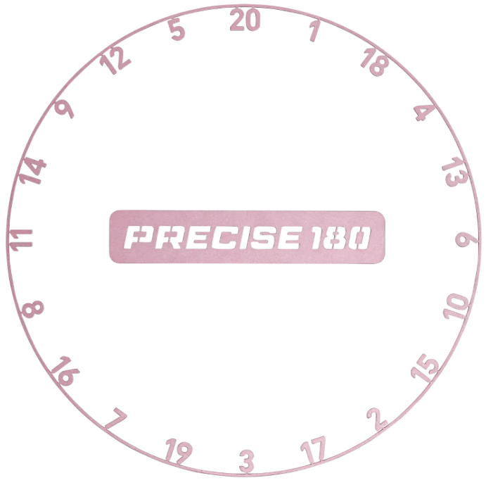 Precise180 Zahlenring - Rebel Rose