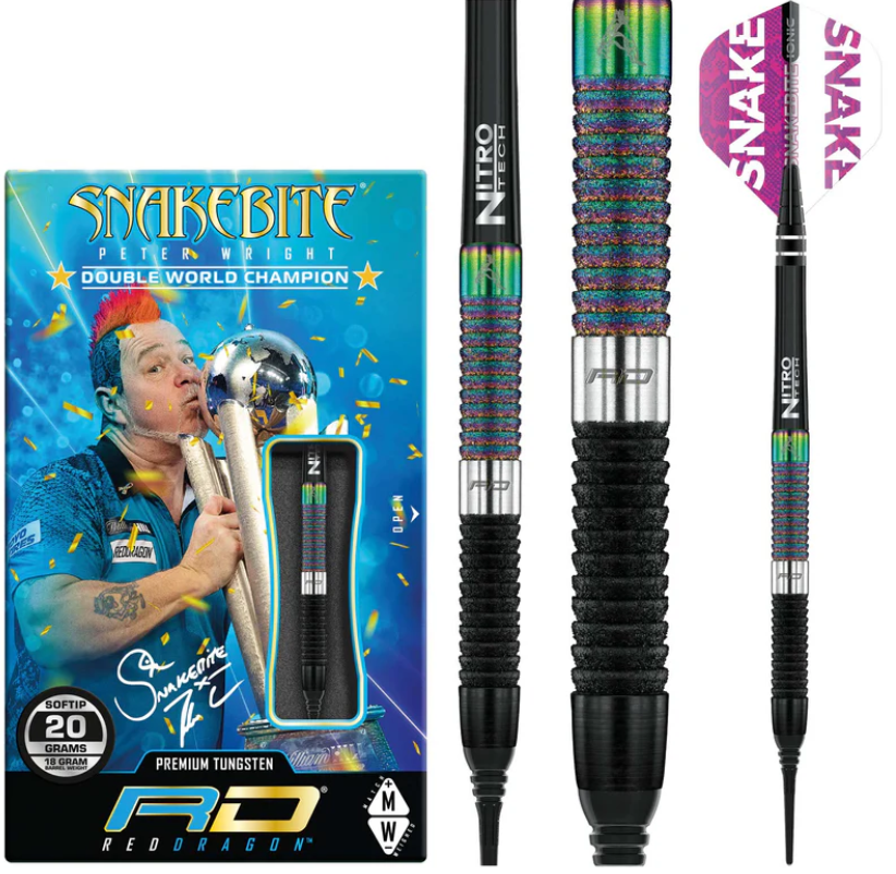 Red Dragon Peter Wright World Champion Diamond Fusion SE Softdart 20g