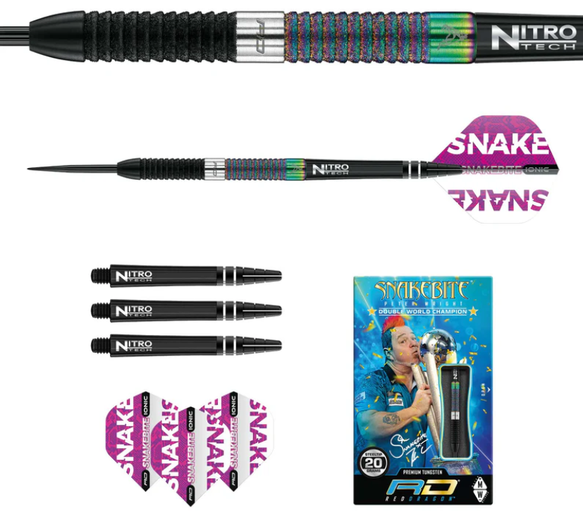 Red Dragon Peter Wright World Champion Diamond Fusion SE Steeldart