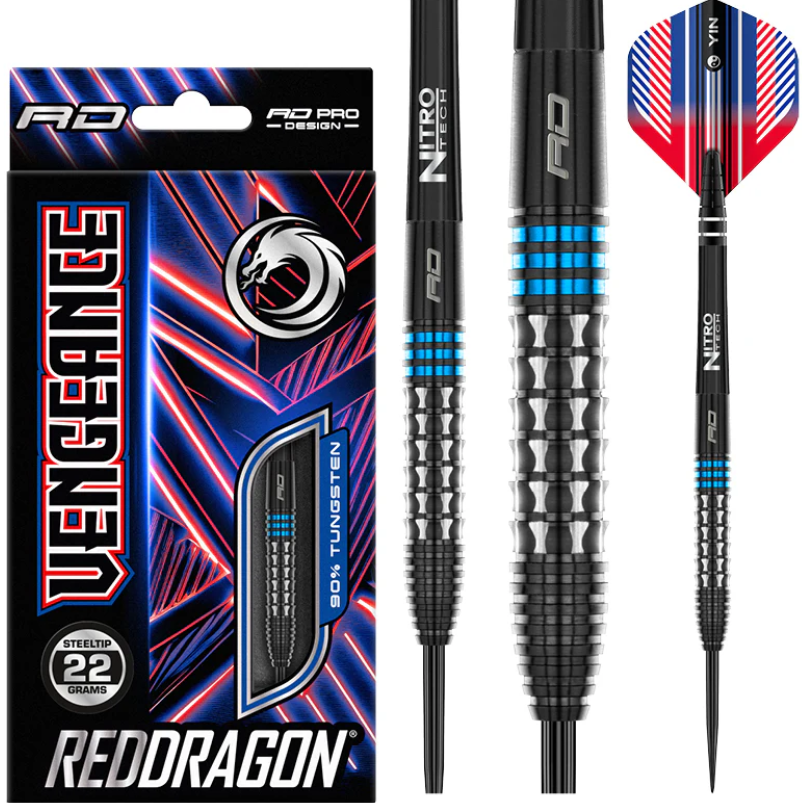 Red Dragon Vengeance blue Steeldart