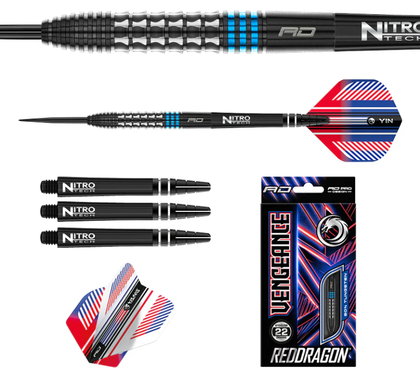 Red Dragon Vengeance blue Steeldart