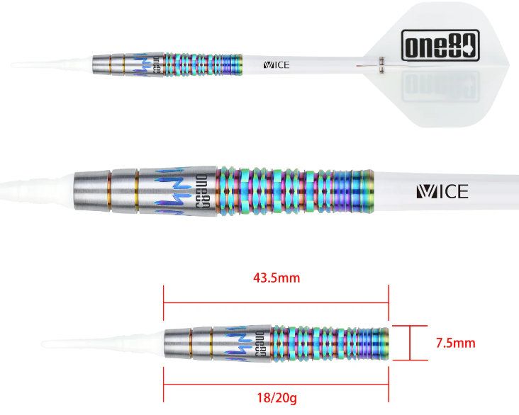 One80 Noriyuki Nakamura V3 Softdart