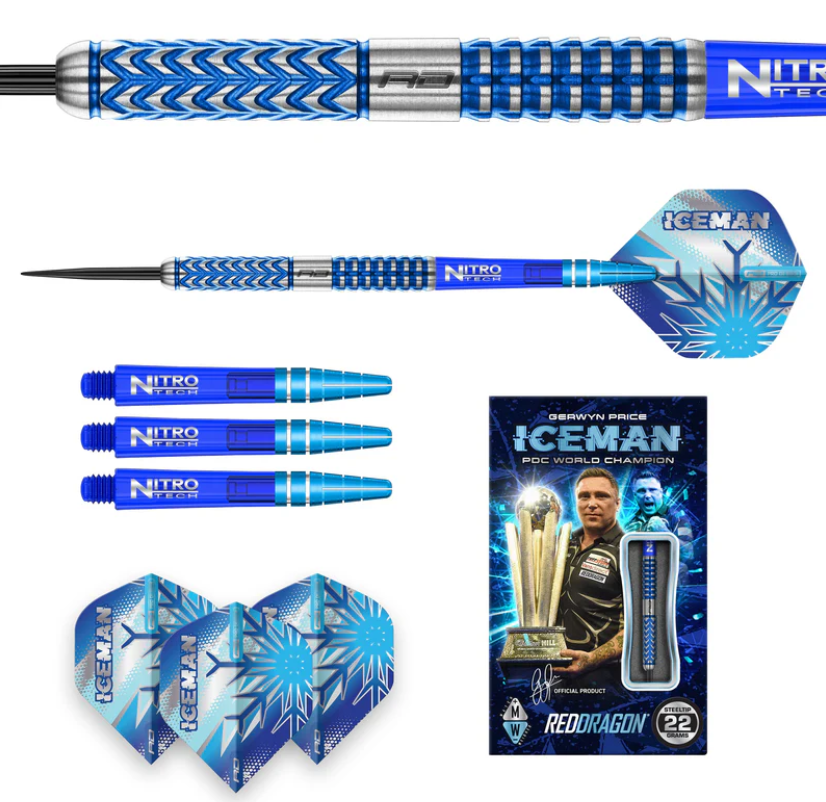 Red Dragon Gerwyn Price Glacier Steeldart
