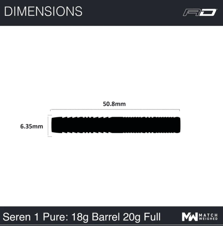 Red Dragon Seren 1 Pure Softdart 18g