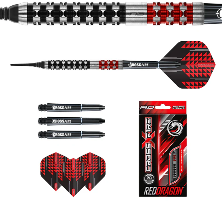 Red Dragon Crossfire X Softdart 20g