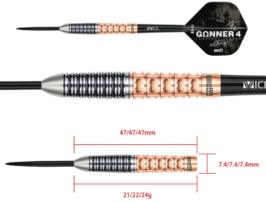 One80 Gunner 4 Ilagan Steeldart