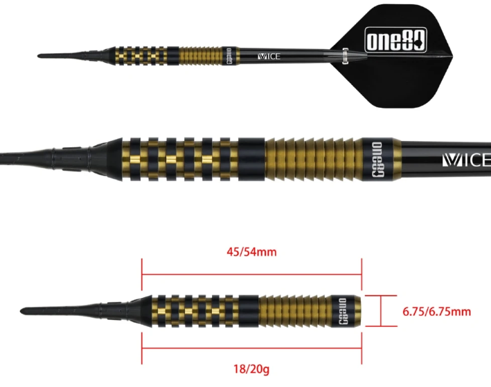 One80 Jeff Springer Signature Softdart