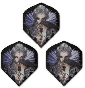 Designa Alchemy Dart Flights - No2 - Std - Silber - Ravenous