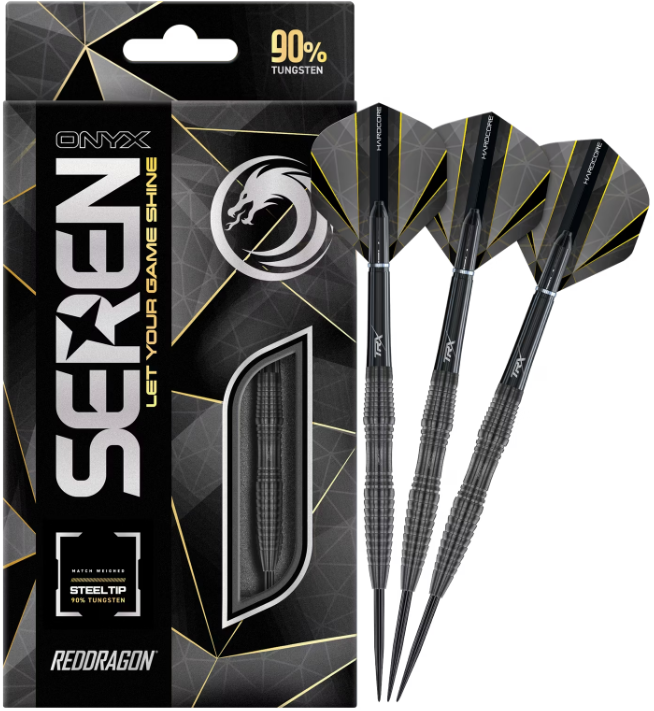 Red Dragon Seren 3 Onyx Steeldarts