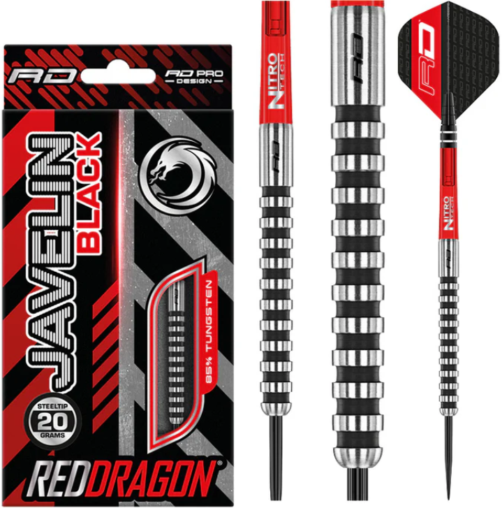 Red Dragon Javelin Black Steeldarts