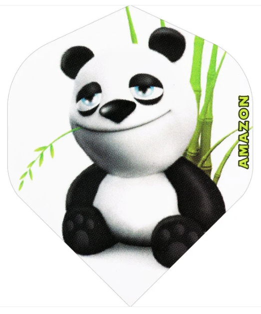 Amazon Dart Flights - 100 Micron No2 - Panda