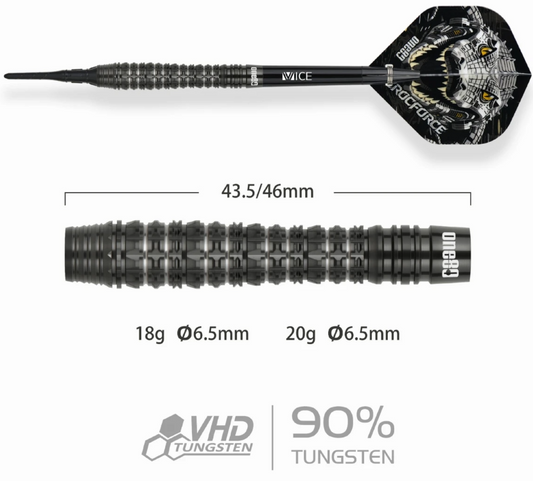 One80 Crocforce CF3 Softdart