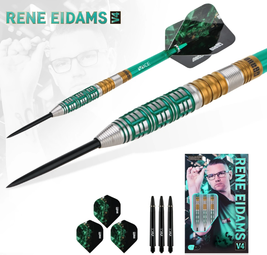 One80 Rene Eidams V4 Signature Steeldart