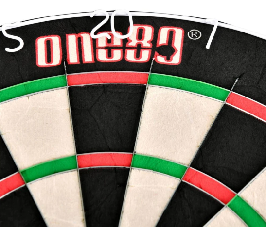 One80 Gladiator III Plus WDF logo Steeldart Board
