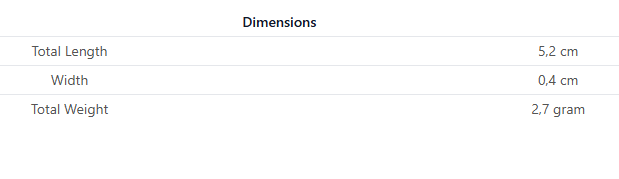 BullsNL Mini Brass Darts 3gr Steeldart