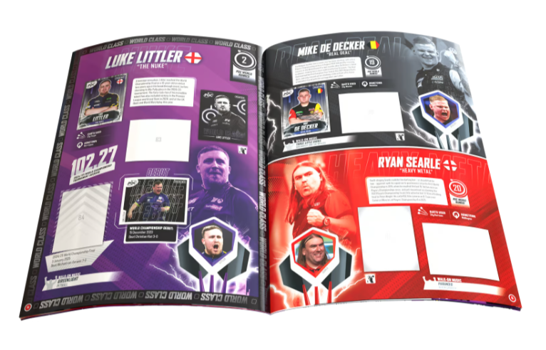 Panini PDC World Darts Championship 2025/26 - Official Sticker Hardcover Sammelalbum