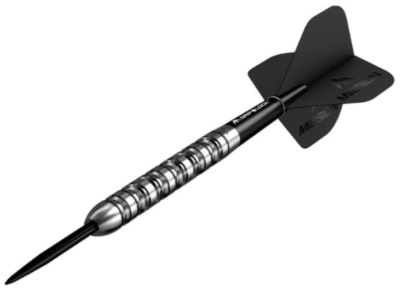 Mission Argent 90% Steeldart