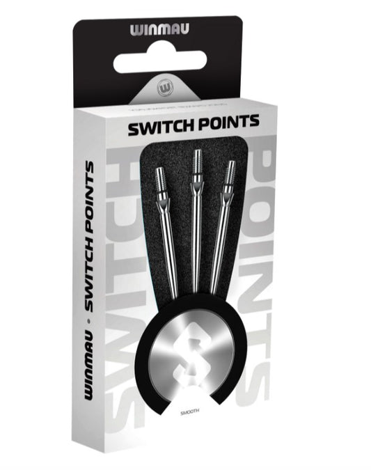 Winmau Switch Point - Smooth silber
