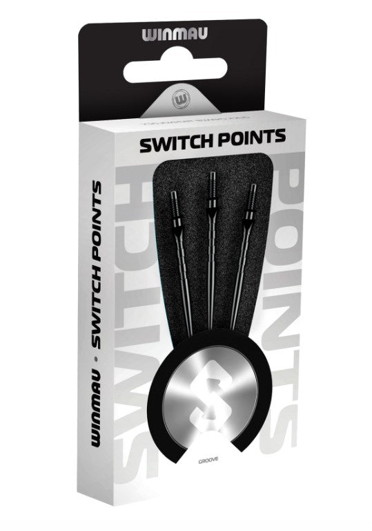 Winmau Switch Point - Groove schwarz
