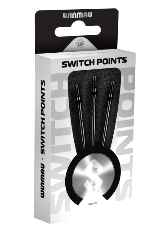 Winmau Switch Point - Groove schwarz