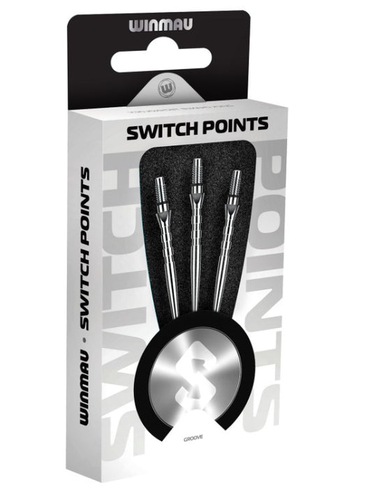 Winmau Switch Point - Groove silber