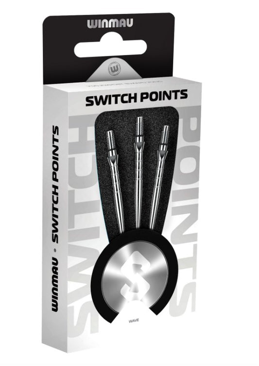 Winmau Switch Point - Wave silber