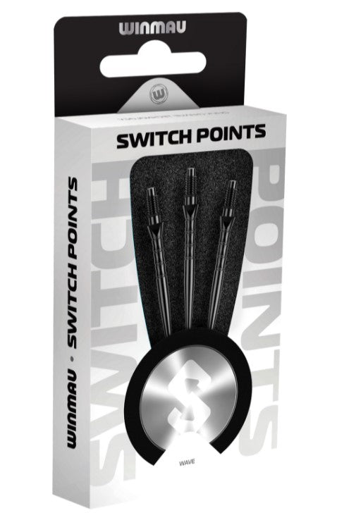 Winmau Switch Point - Wave schwarz