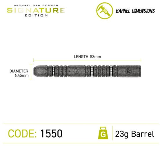 Winmau Michael van Gerwen Signature Edition MvG Steeldarts