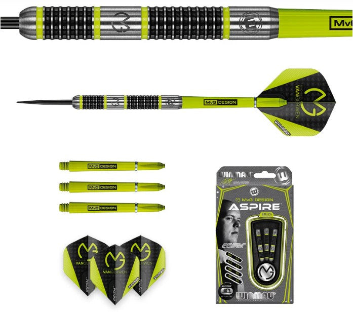 Winmau Michael van Gerwen MvG Aspire 80% Steeldarts