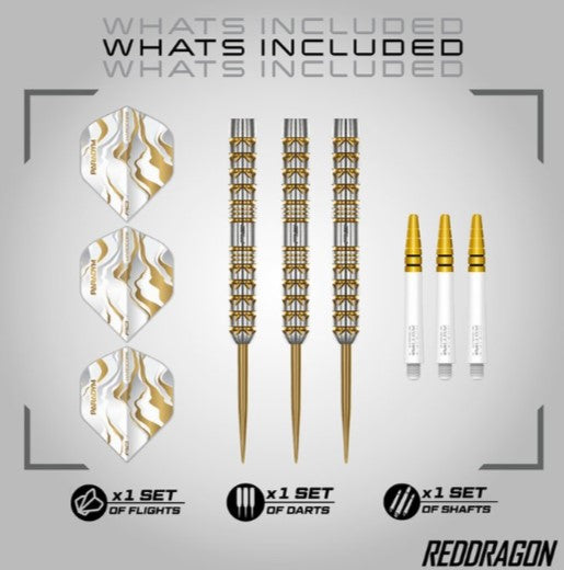 Red Dragon Paradym gold Parallel Steeldart