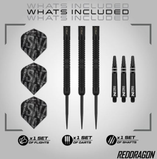 Red Dragon Peter Wright Black Mamba Steeldart