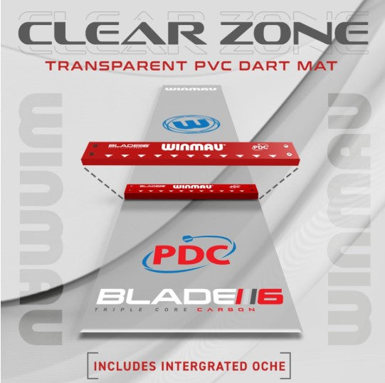 Winmau Clearzone PVC Dart Teppich