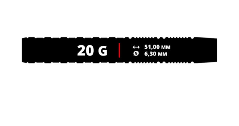 GOAT Finish Line Softdarts - 20g Softdart
