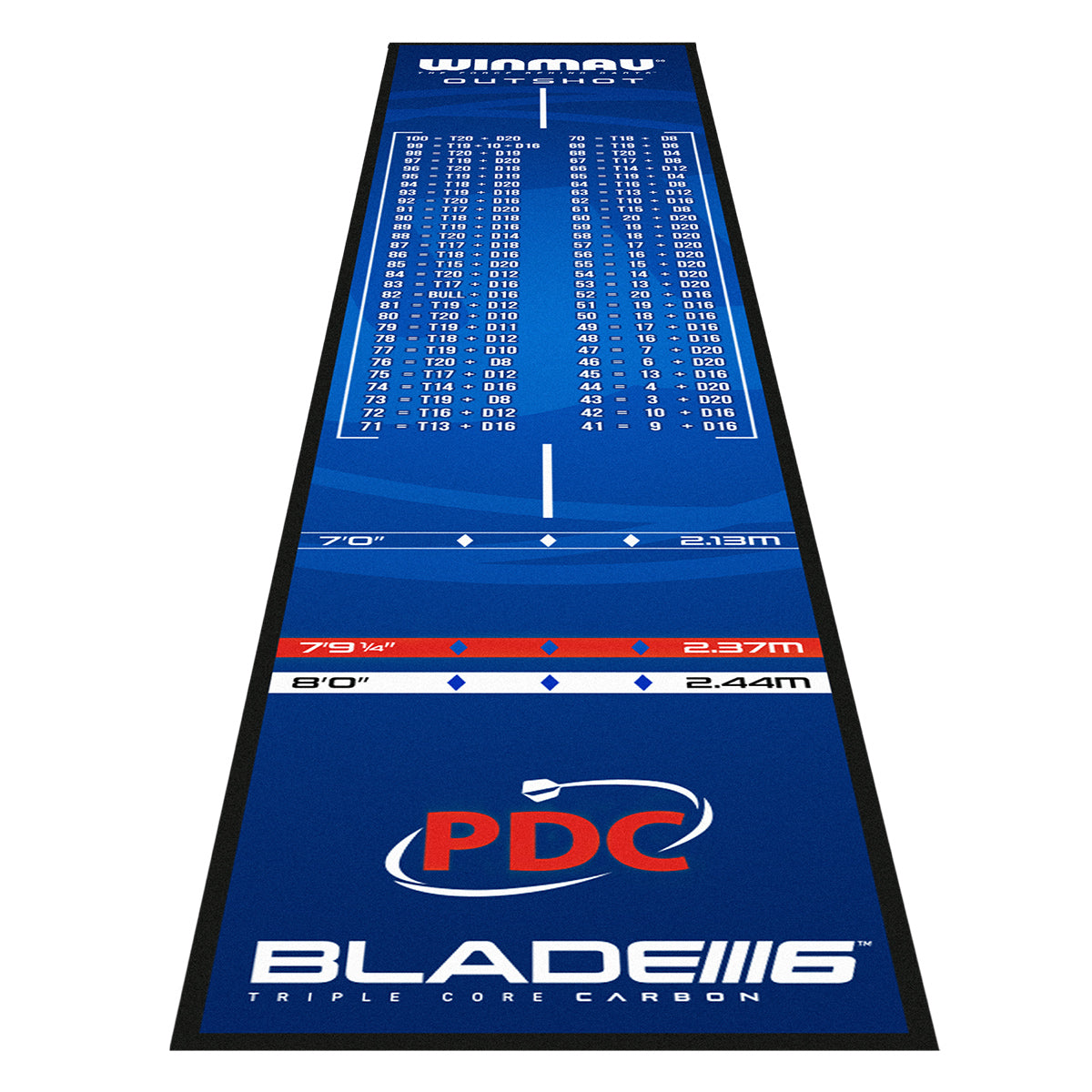 Winmau Outshot Dart Teppich 8209
