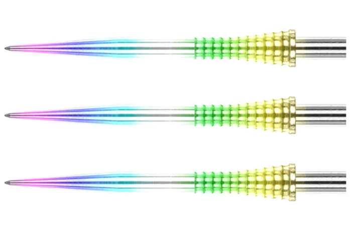 Red Dragon Raptor Gripped Rainbow 33mm Points