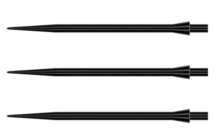 Red Dragon Raptor Smooth Dart Points - Black 50mm