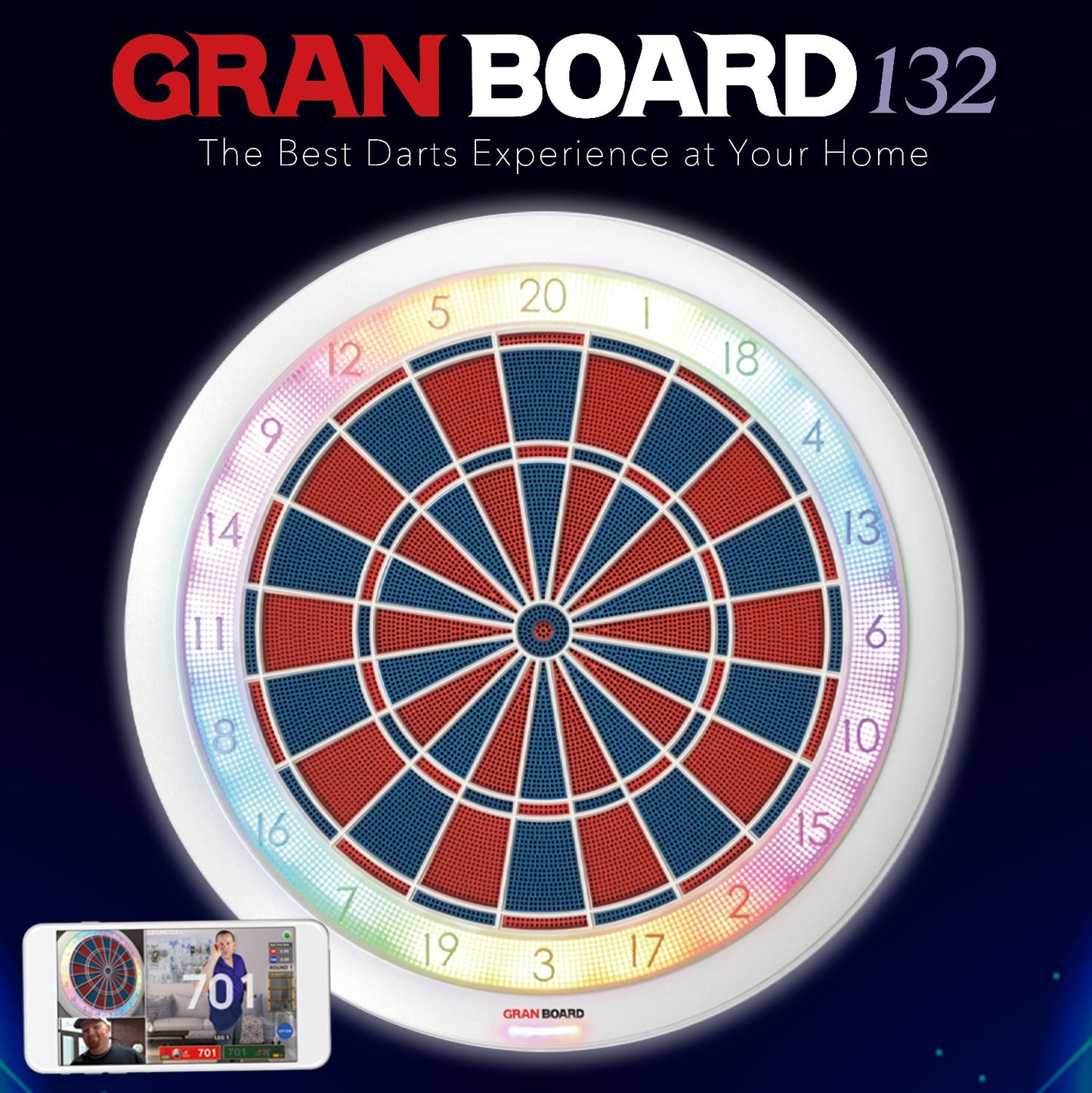 GranBoard 132 Elektronisches Dartboard