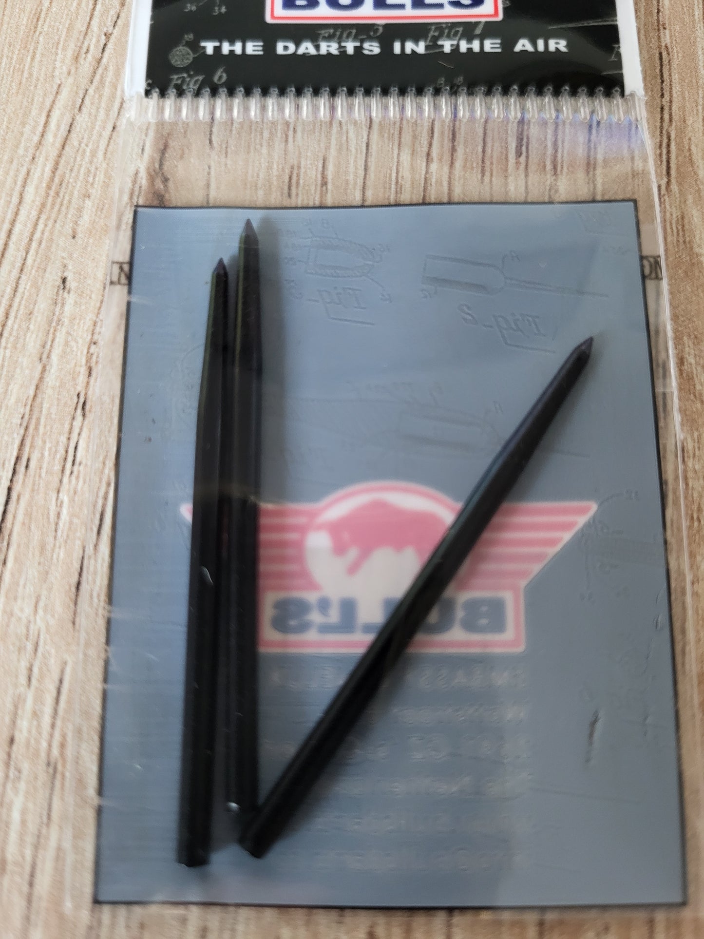 Bulls Steeldart Spitzen schwarz 45mm
