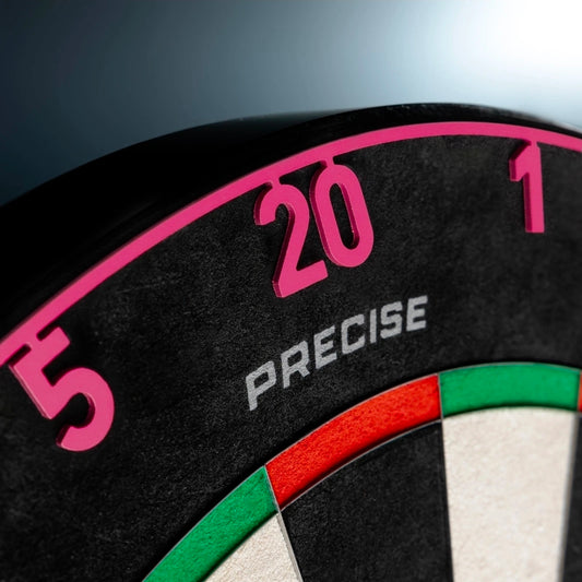 Precise180 Zahlenring - Cyber Pink