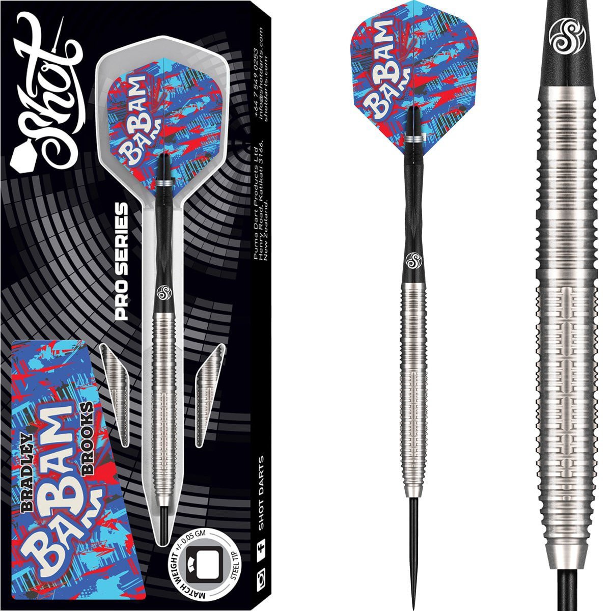 Shot Bradley Brooks G2 90% Steeldart