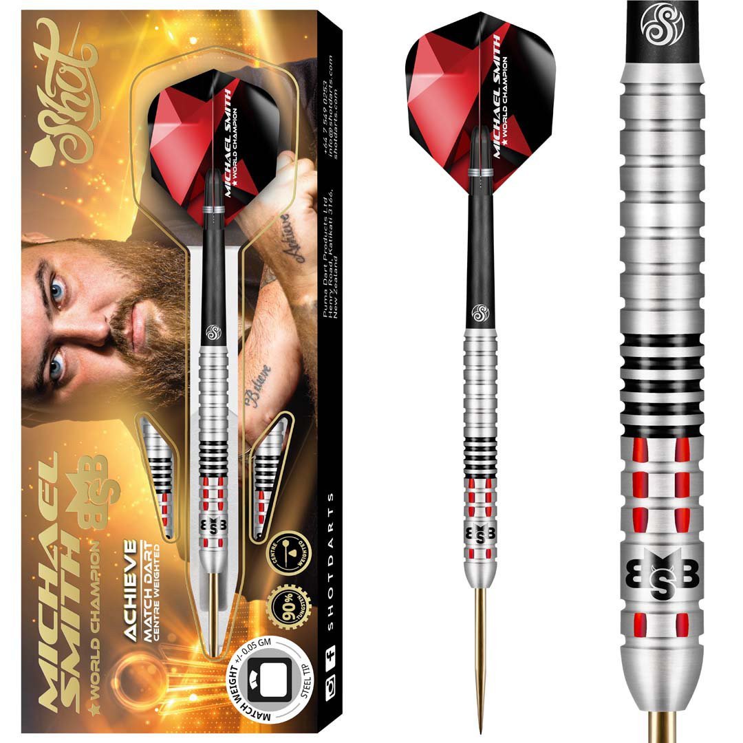 Shot Michael Smith 90% Achieve Steeldart