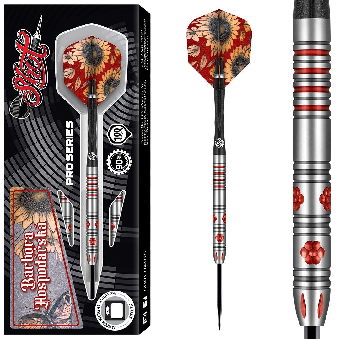 Shot Pro Series Barbora Hospodárská 90% Steeldart