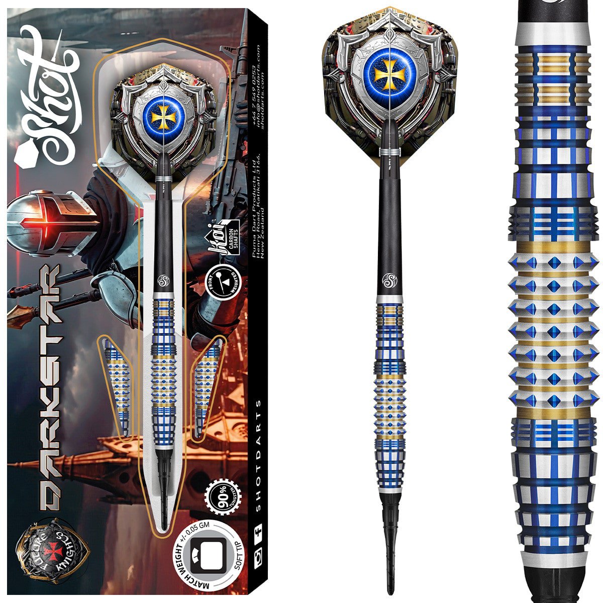 Shot Future Knights Darkstar 90% Softdart 20g