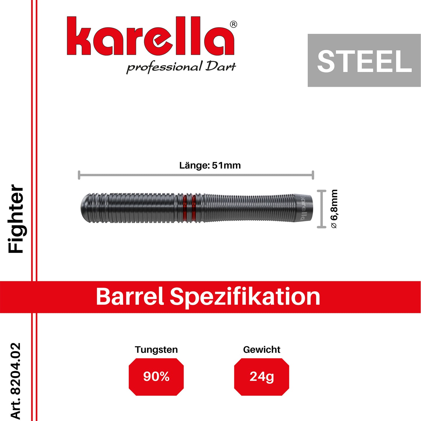 Karella Fighter Steeldarts